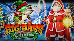 Big Bass Christmas Frozen Lake
